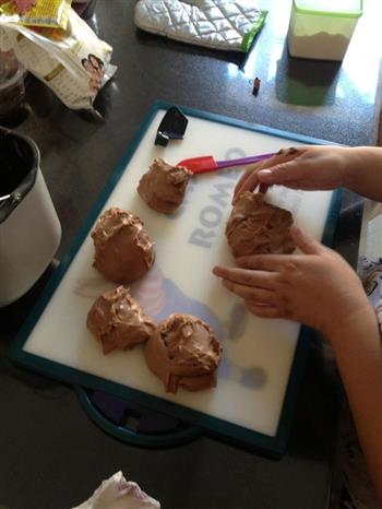 比利时手工巧克力面包的做法步骤4