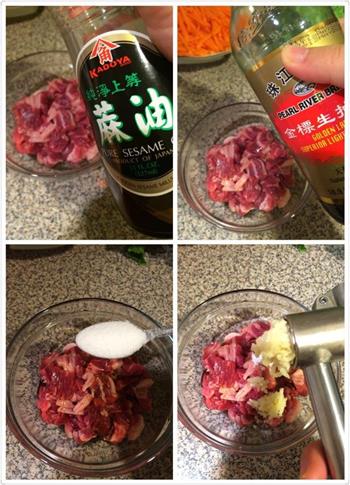 韩式紫菜包饭-牛肉Kimbap的做法步骤4