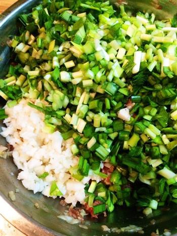 酥香软脆的冰花煎饺—猪肉韭菜煎饺的做法步骤6