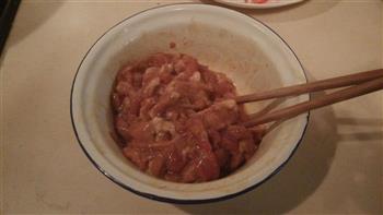 香菇蒜苔炒肉的做法步骤4