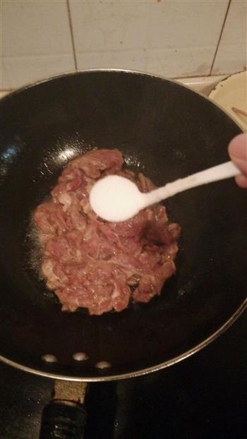 香菇蒜苔炒肉的做法步骤6