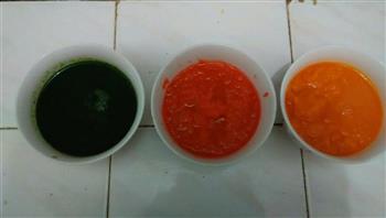 彩色饺子的做法步骤1
