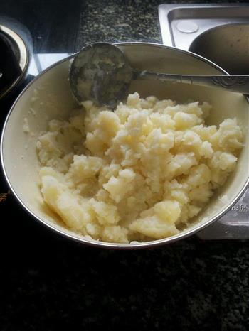 芝士焗土豆泥的做法步骤4