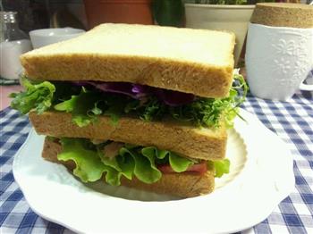 重磅金枪鱼三明治的做法步骤10