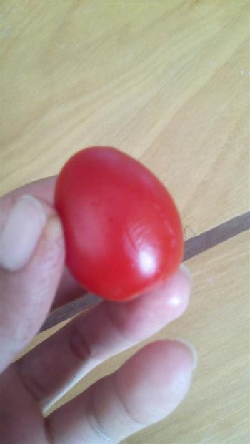 小番茄炒蛋饭的做法步骤2