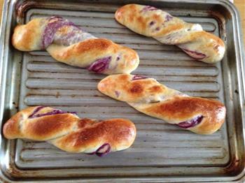 紫薯面包卷的做法步骤14