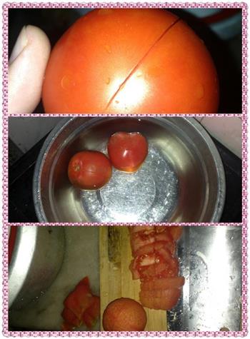 茄味鸡蛋粥的做法步骤1