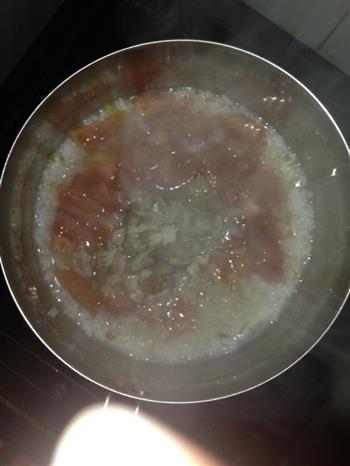 茄味鸡蛋粥的做法步骤4