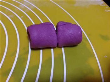 紫薯芝士蜗牛卷的做法图解6