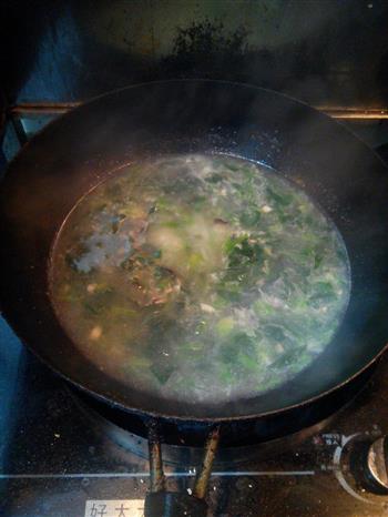 菠菜粉丝蛋汤的做法步骤2