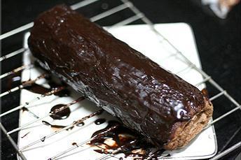 巧克力芝士树根蛋糕的做法步骤21