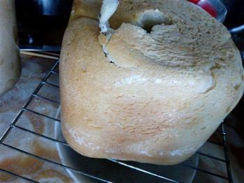 低热量的无油无糖全麦面包的做法图解4