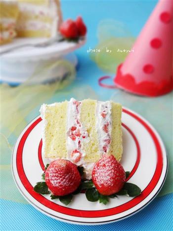 草莓奶油蛋糕的做法图解15