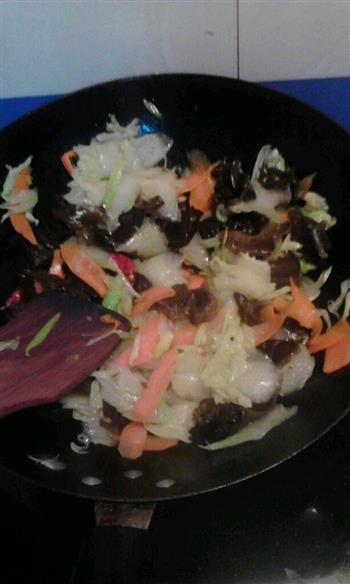 家常超简单详细版黑白菜的做法步骤7