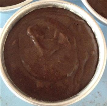 巧克力布丁蛋糕的做法步骤6