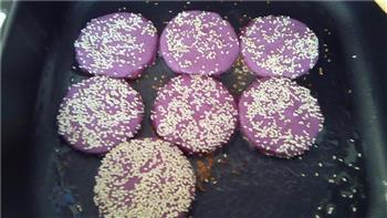 紫薯糯米饼的做法步骤7
