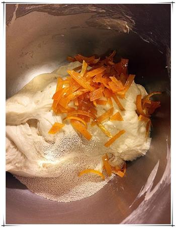 1.5次发酵-天然酵种糖渍橙皮丹麦吐司的做法图解2