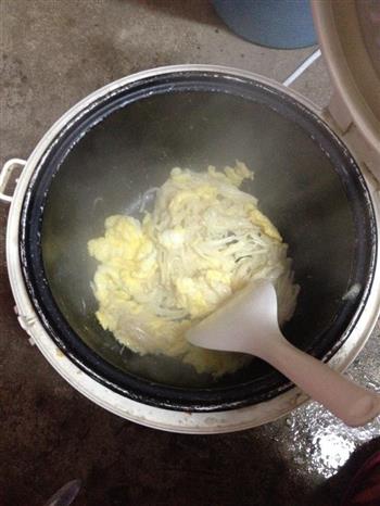 义乌特色醋酸金针菇炒蛋的做法步骤2