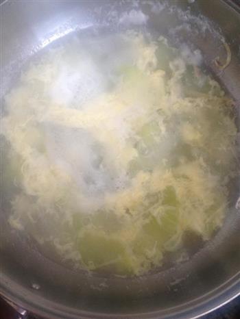 冬瓜鸡蛋汤减肥餐的做法步骤3