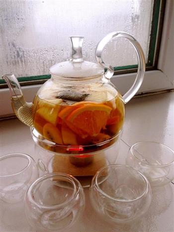 暖暖水果茶的做法步骤3