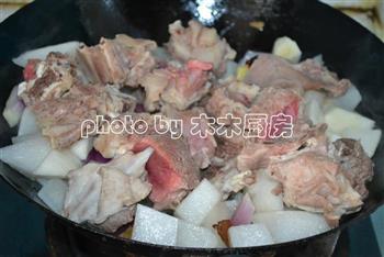 榨菜羊排汤-乌江榨菜的做法步骤4