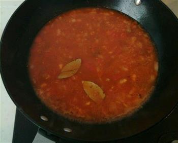 番茄牛肉酱意面的做法步骤6