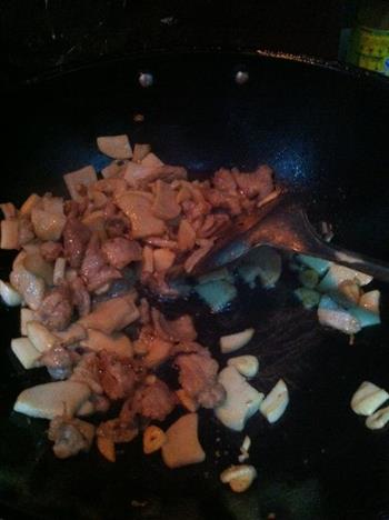 杏鲍菇炒肉的做法步骤9