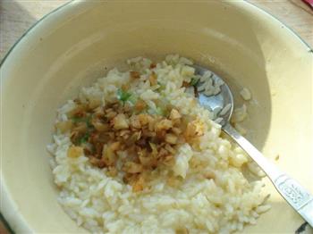 葱香榨菜鸡蛋米饼-乌江榨菜的做法图解5