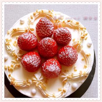 草莓奶油蛋糕的做法步骤21
