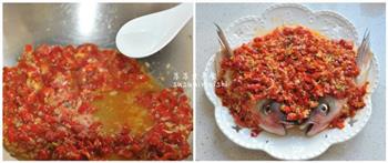 白羊座热辣美食剁椒鱼头的做法步骤8