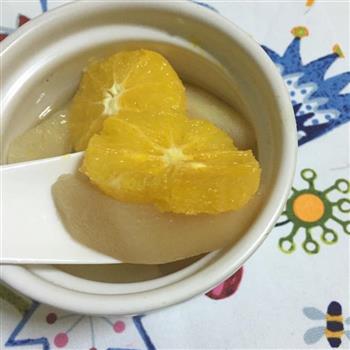 冰糖炖橙梨的做法步骤4