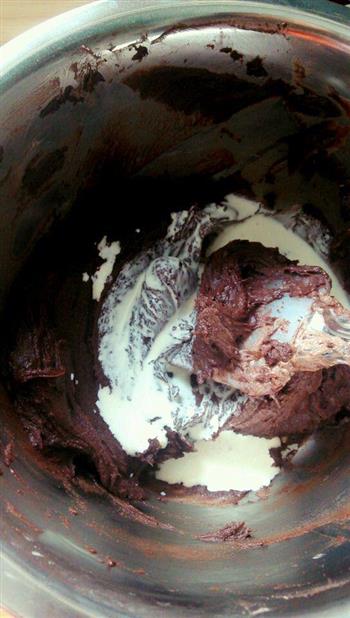烘焙系列-巧克力块奶油杯子蛋糕的做法步骤4