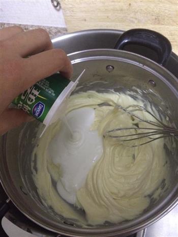 抹茶原味双拼重乳酪蛋糕的做法步骤4