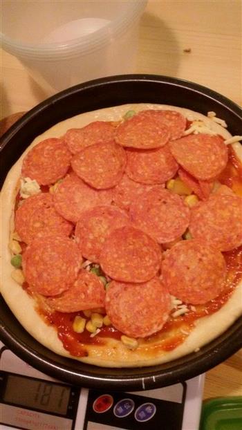 萨拉米披萨的做法图解4