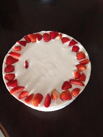 草莓慕斯蛋糕的做法步骤13