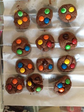 M&M巧克力豆饼干的做法图解7