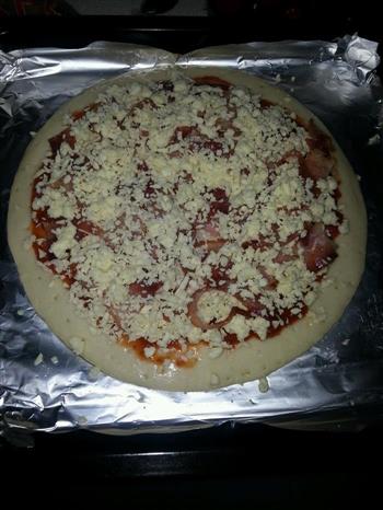 简易自制披萨的做法步骤5