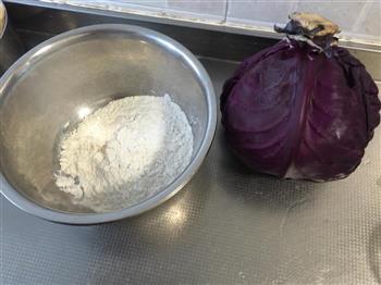 紫甘蓝牛肉面条，为孩子而创造的营养面的做法图解1