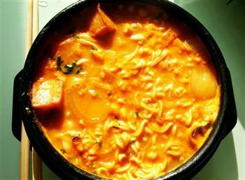 韩式芝士泡菜年糕火锅的做法图解4