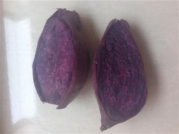 芝士焗紫薯的做法图解1