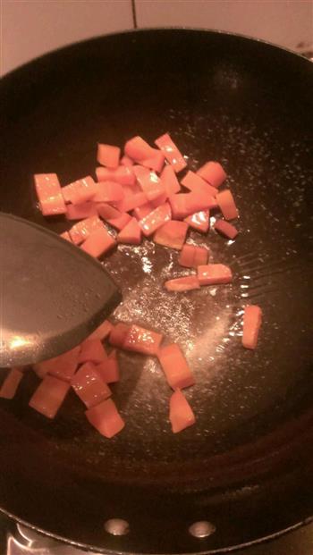 胡萝卜蛋炒饭的做法步骤5