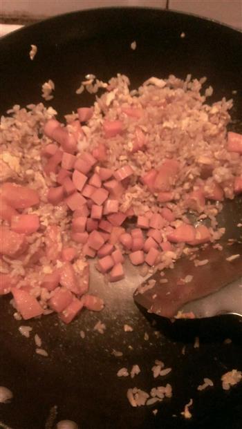 胡萝卜蛋炒饭的做法步骤9