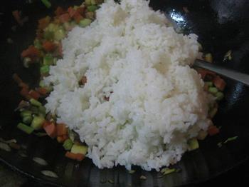 五彩炒饭-让孩子爱上米饭的做法步骤9