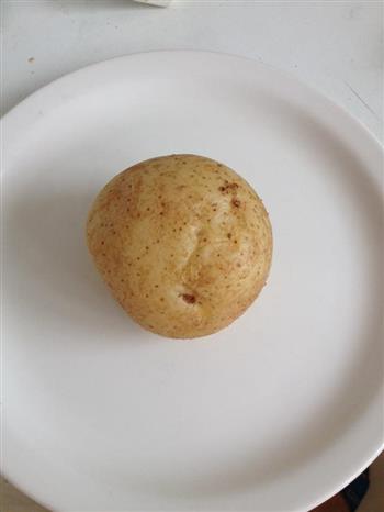 吃货减肥餐-一个土豆的午餐的做法步骤2