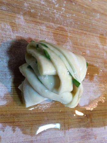 椒盐花卷、葱油花卷、麻酱花卷的做法步骤12
