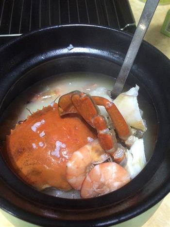 潮汕虾蟹粥的做法步骤4