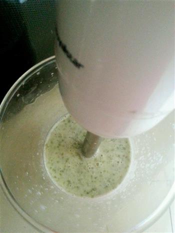 天津煎饼果子-水磨绿豆的做法步骤2
