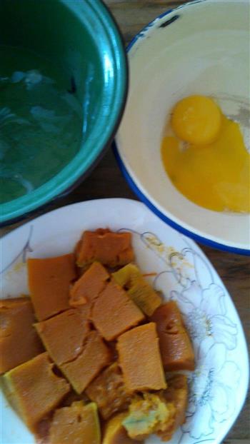 蒸锅版南瓜蛋糕的做法步骤1