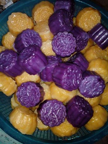 紫薯糕的做法图解4