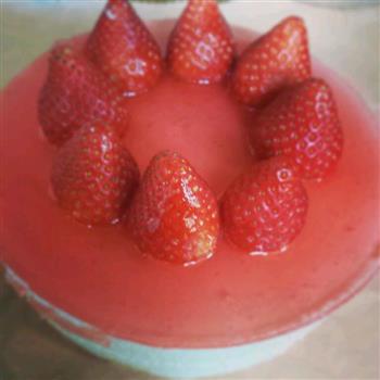 草莓酸奶冻芝士蛋糕的做法步骤5